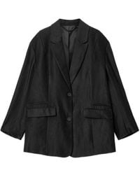AllSaints - Charley Oversized Single Breasted Blazer - Lyst