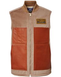 Junya Watanabe - Logo Zip-Up Vest - Lyst