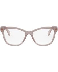 BVLGARI - Bulgari Cat-Eye Frame Glasses - Lyst
