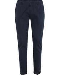 Dondup - Belt-Lined Casual Pants - Lyst