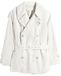 Lemaire - Belted Trench Coat - Lyst