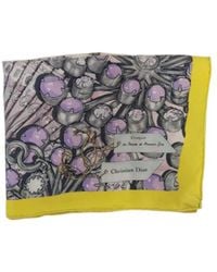 Dior - Pattern Silk Scarf - Lyst