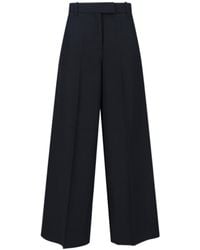 Calvin Klein - Tailored Trousers With Structured Waistband - Lyst