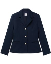 CASABLANCA - Jacquard-Knit Single-Breasted Jacket - Lyst