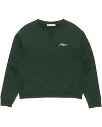 Acne Studios - Fleece Sweatshirt With Logo - Lyst