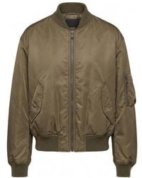 Prada - Re-Nylon Bomber Jacket - Lyst