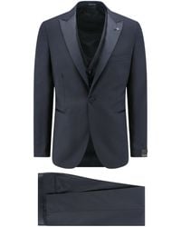Tagliatore - Single-Breasted Two-Piece Suit Set - Lyst