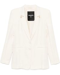 Patrizia Pepe - Single-Breasted Long Sleeve Suit Jacket - Lyst