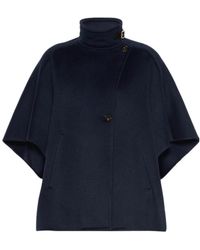 Max Mara - Derrik High Neck Cape - Lyst