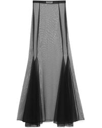 Saint Laurent - Long Skirt - Lyst
