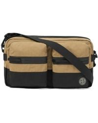 Stone Island - Logo-Patch Cross Body Bag - Lyst