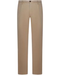 Incotex - Cotton Tailored Trousers - Lyst