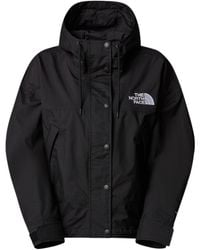 The North Face - Logo Embroidered Hooded Jacket - Lyst