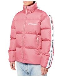 Palm Angels - Side Stripe Padded Jacket - Lyst