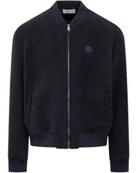 Etro - Zipped Bomber Jacket - Lyst