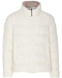 Herno - High-Neck Padded Coat - Lyst