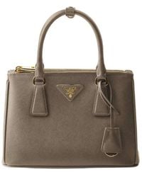 Prada - Galleria Small Saffiano Leather Bag - Lyst