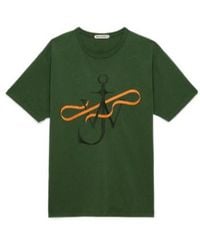 JW Anderson - Jw Anderson Ribbon Anchor T-Shirt - Lyst