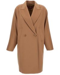 Max Mara - Studio Double Breasted Coat - Lyst