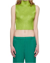 Pleats Please Issey Miyake - Pleated Vest - Lyst