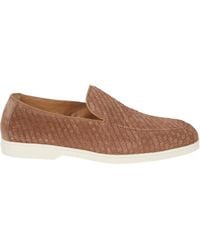 Doucal's - Round-Toe Loafers - Lyst