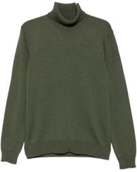 Zanone - Roll-Neck Ribbed Sweater - Lyst