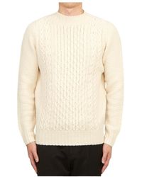 Drumohr - Cable-Knit Fitted Jumper - Lyst