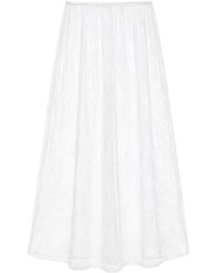 Amomento - Sheer Lace Skirt - Lyst