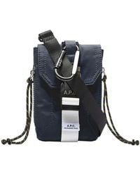 A.P.C. - Trek Mini Crossbody Bag - Lyst