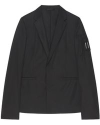 Givenchy - Single-Breasted Long-Sleeved Jacket - Lyst