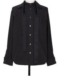 Sacai - Tie-Detail Shirt - Lyst