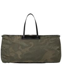 Fendi - Duffle Patchwork Nylon Duffle Bag - Lyst
