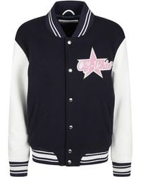 Off-White c/o Virgil Abloh - Logo Detailed Long Sleeved Jacket - Lyst