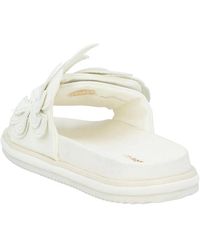 FARM Rio - Solid Color Slide Sandals - Lyst