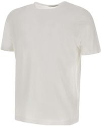 Kangra Cashmere - Kangra Crew Neck Regular Fit T-Shirt - Lyst