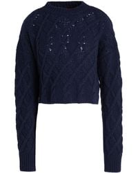 MAX&Co. - Ribbed Crew Neck Sweater - Lyst