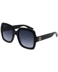 Gucci - Eyewear Oversized Square Sunglasses - Lyst