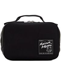 Maison Kitsuné - Maison Kitsuné Logo Patch Traveller Bumbag - Lyst