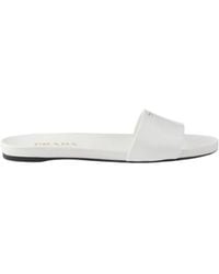Prada - Slip-On Sandals - Lyst