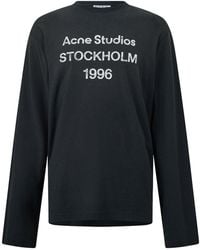Acne Studios - Minimalstyle Crewneck Tshirt - Lyst