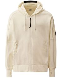 C.P. Company - Zipped Drawstring Hoodie - Lyst