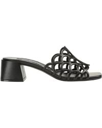 Sergio Rossi - High Heeled Sandals With Thick Heels - Lyst