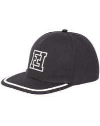 Fendi - Canvas Baseball Cap - Lyst