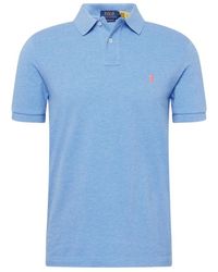 Polo Ralph Lauren - Logo-Embroidered Straight Hem Polo Shirt - Lyst