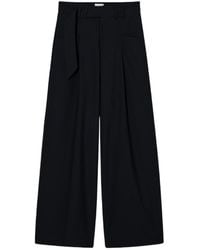 Closed - Wes Pleated Wide-Leg Pants - Lyst