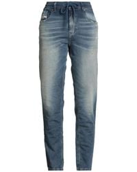 DIESEL - Denim Trousers - Lyst