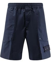 Stone Island - Ghost Cargo Shorts - Lyst