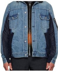 Sacai - Panelled Pocket Jacket - Lyst