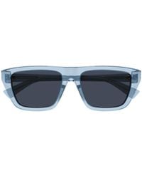 Bottega Veneta - Eyewear Square Frame Sunglasses - Lyst