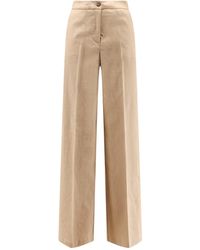 Pinko - Pleated Straight-Leg Pants - Lyst